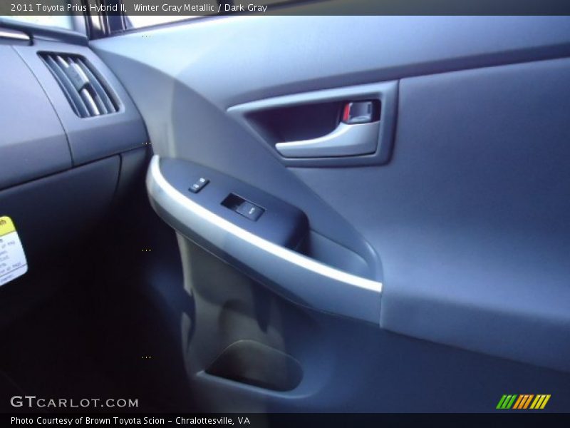Winter Gray Metallic / Dark Gray 2011 Toyota Prius Hybrid II