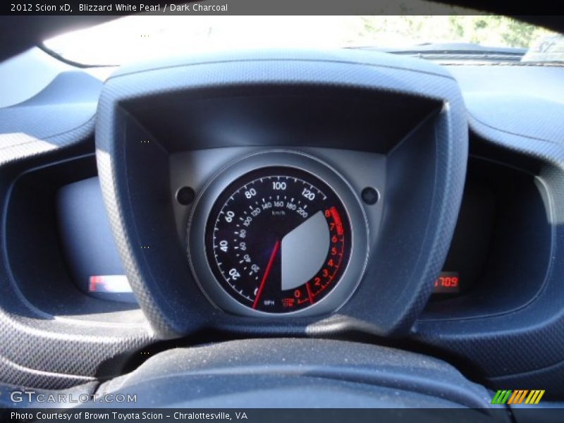 Blizzard White Pearl / Dark Charcoal 2012 Scion xD