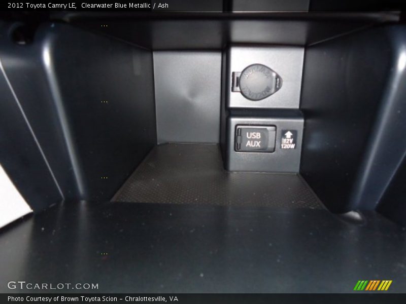 Clearwater Blue Metallic / Ash 2012 Toyota Camry LE