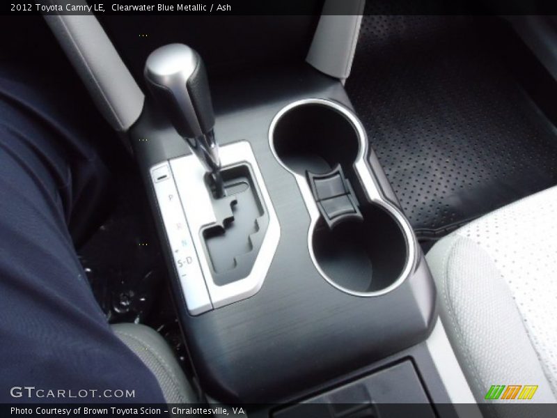 Clearwater Blue Metallic / Ash 2012 Toyota Camry LE