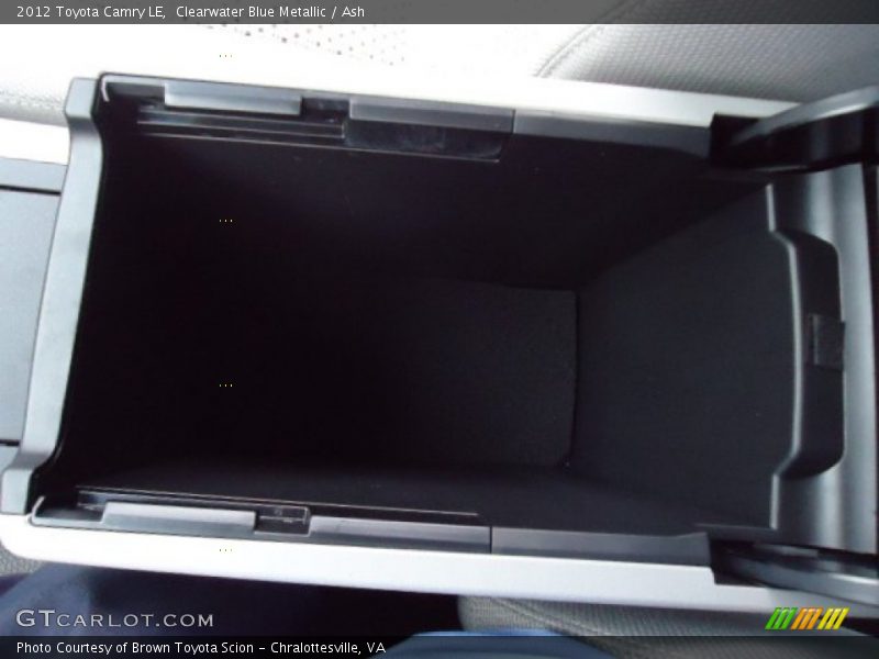 Clearwater Blue Metallic / Ash 2012 Toyota Camry LE