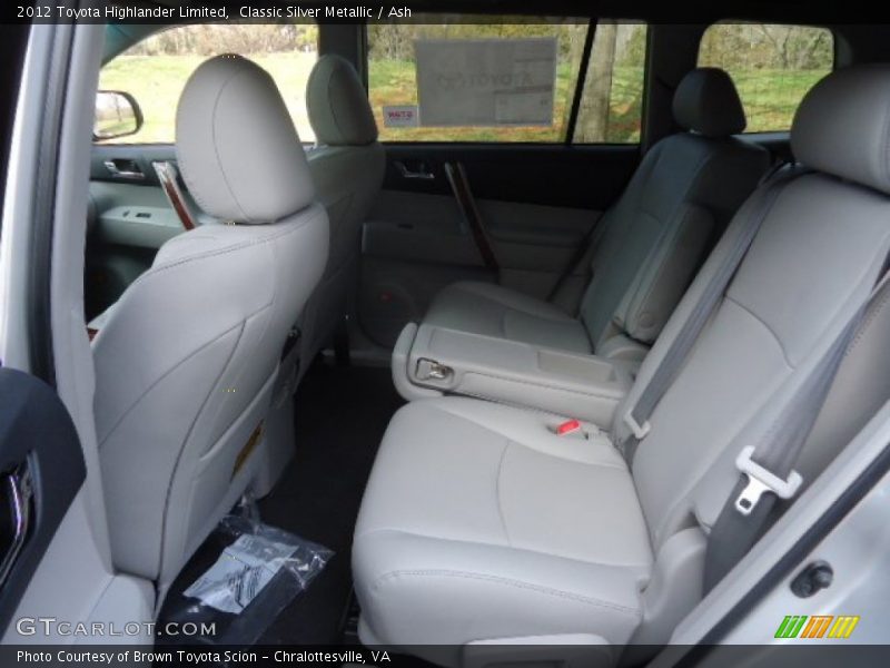 Classic Silver Metallic / Ash 2012 Toyota Highlander Limited