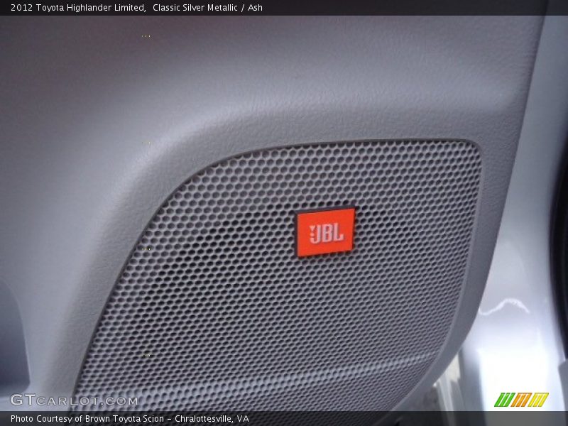 Classic Silver Metallic / Ash 2012 Toyota Highlander Limited