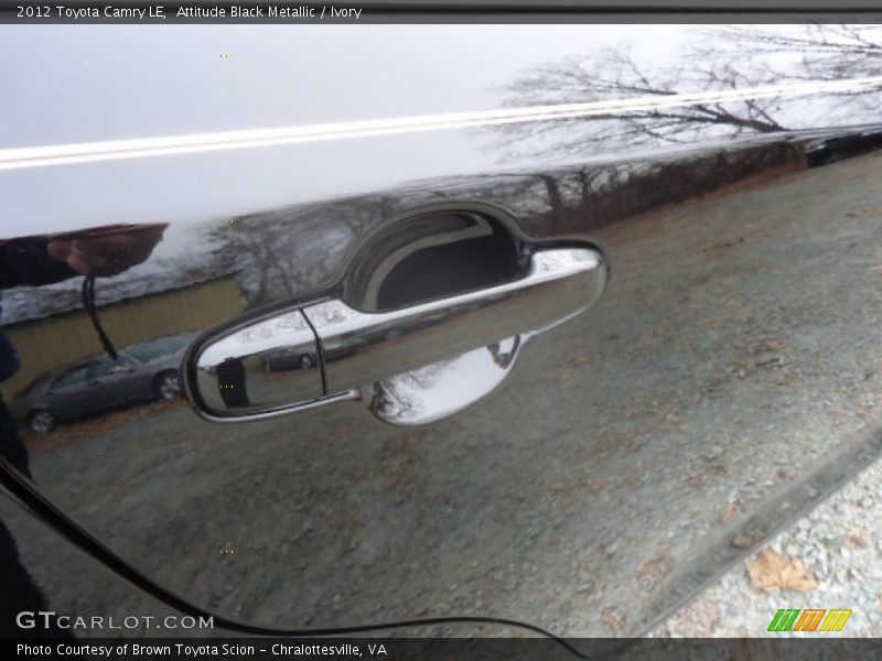 Attitude Black Metallic / Ivory 2012 Toyota Camry LE