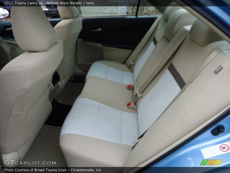 Attitude Black Metallic / Ivory 2012 Toyota Camry LE