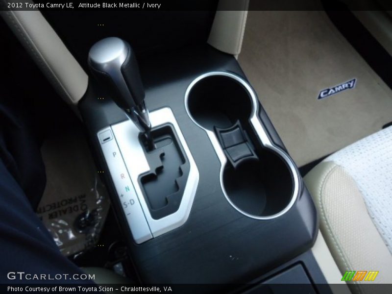 Attitude Black Metallic / Ivory 2012 Toyota Camry LE