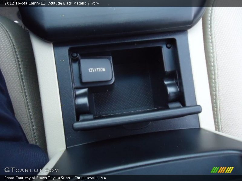 Attitude Black Metallic / Ivory 2012 Toyota Camry LE