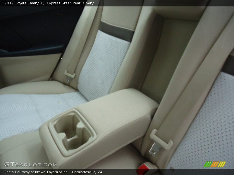 Cypress Green Pearl / Ivory 2012 Toyota Camry LE