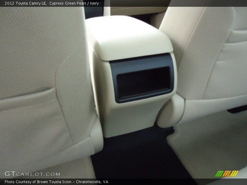 Cypress Green Pearl / Ivory 2012 Toyota Camry LE