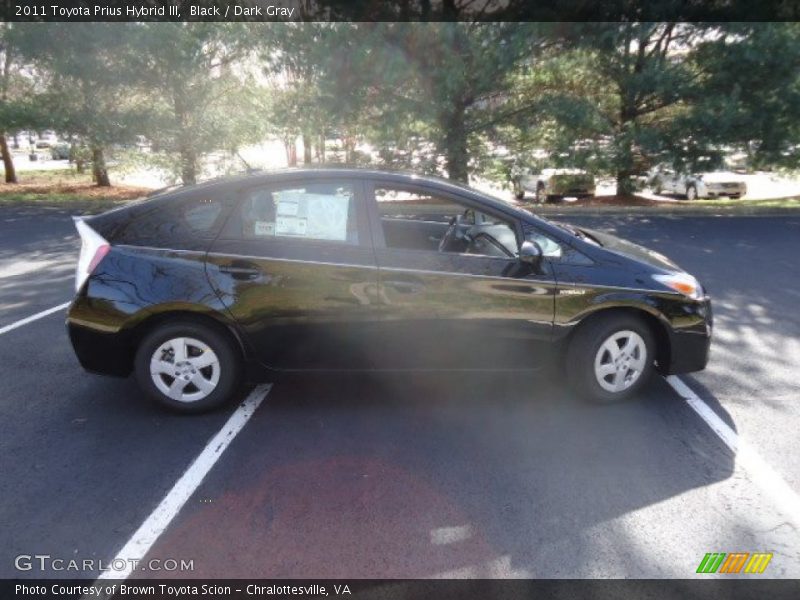 Black / Dark Gray 2011 Toyota Prius Hybrid III