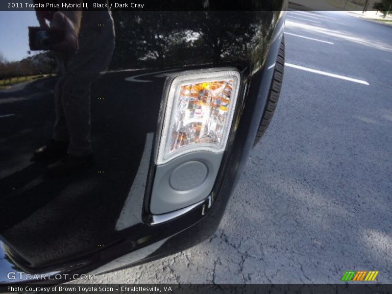 Black / Dark Gray 2011 Toyota Prius Hybrid III