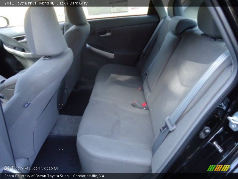 Black / Dark Gray 2011 Toyota Prius Hybrid III