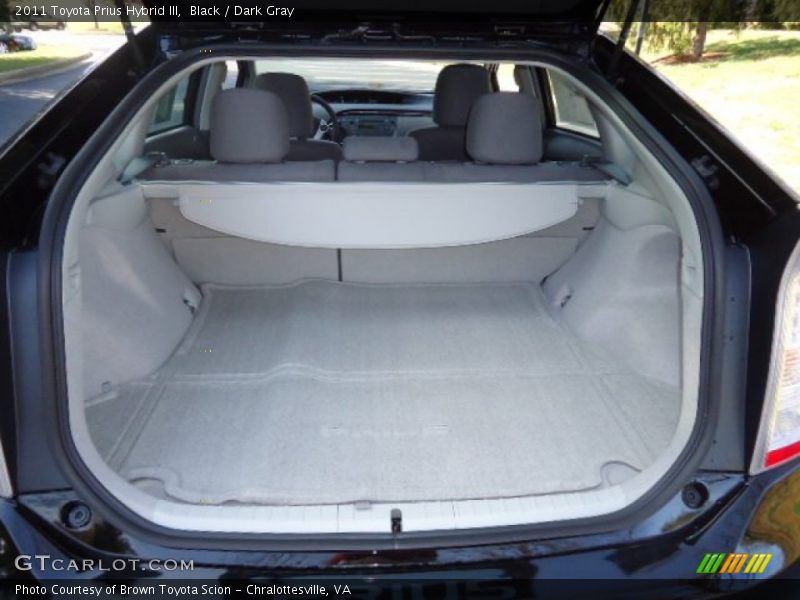 Black / Dark Gray 2011 Toyota Prius Hybrid III