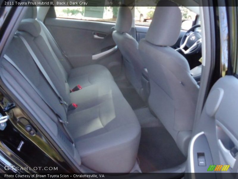 Black / Dark Gray 2011 Toyota Prius Hybrid III