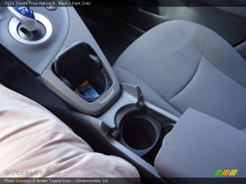 Black / Dark Gray 2011 Toyota Prius Hybrid III