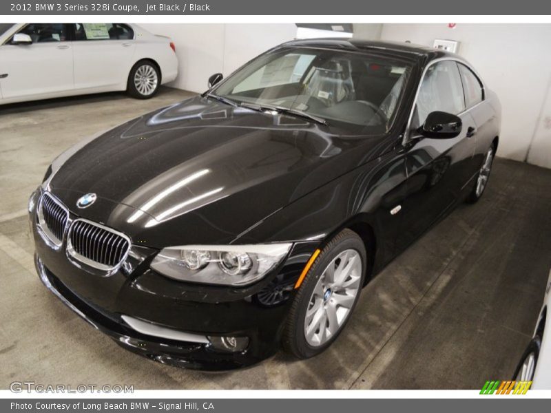 Jet Black / Black 2012 BMW 3 Series 328i Coupe