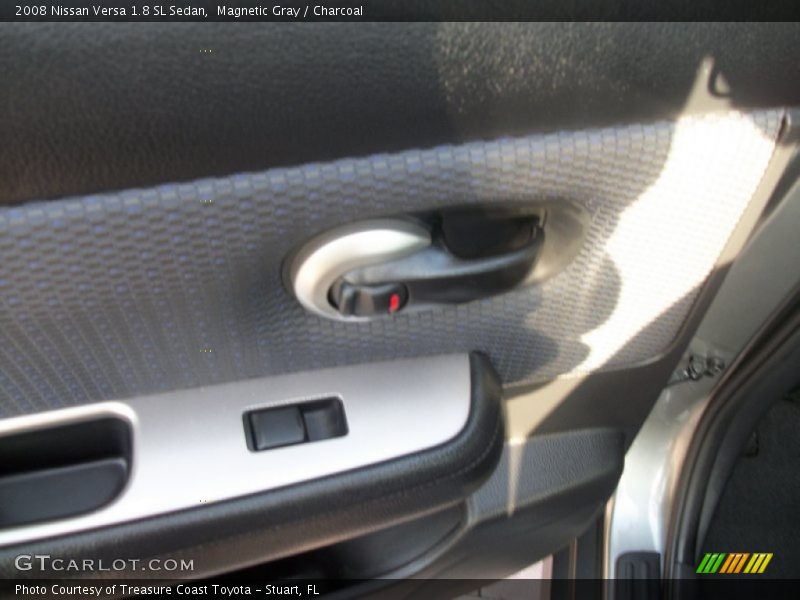 Magnetic Gray / Charcoal 2008 Nissan Versa 1.8 SL Sedan