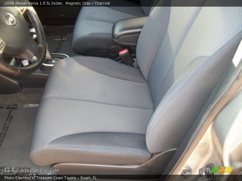 Magnetic Gray / Charcoal 2008 Nissan Versa 1.8 SL Sedan