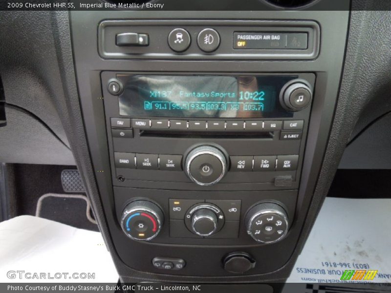 Controls of 2009 HHR SS