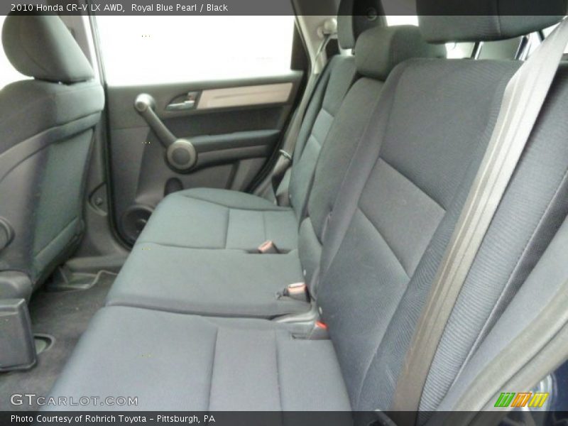 Royal Blue Pearl / Black 2010 Honda CR-V LX AWD