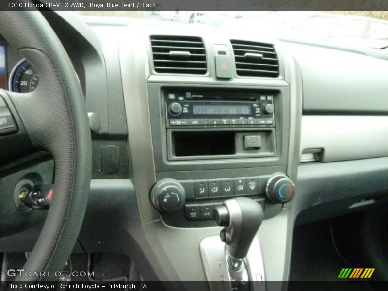 Royal Blue Pearl / Black 2010 Honda CR-V LX AWD