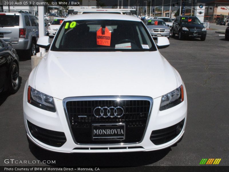 Ibis White / Black 2010 Audi Q5 3.2 quattro