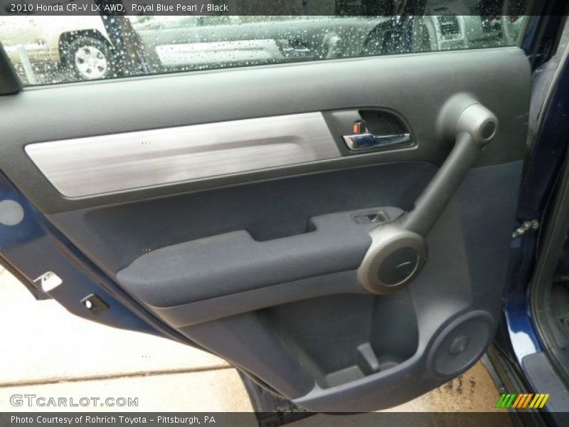 Royal Blue Pearl / Black 2010 Honda CR-V LX AWD