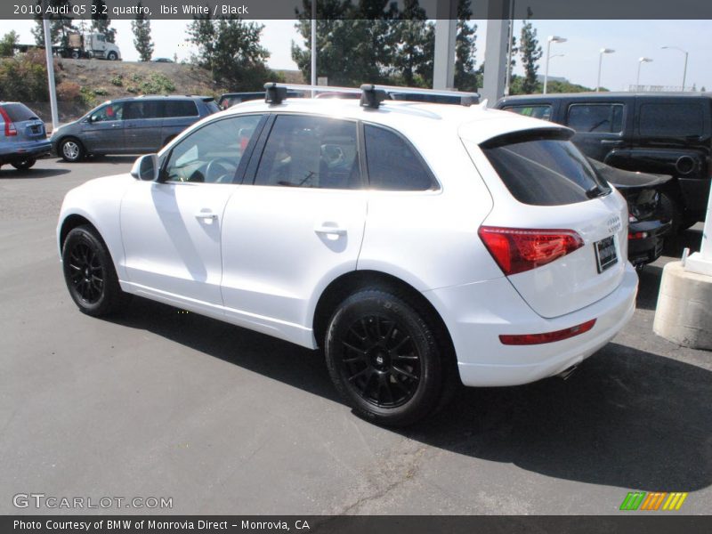 Ibis White / Black 2010 Audi Q5 3.2 quattro