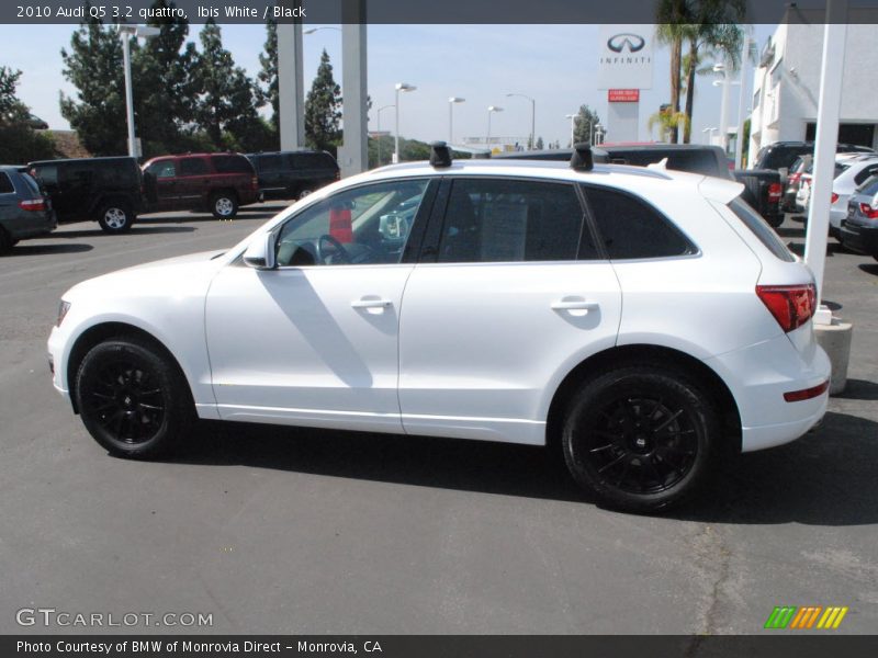 Ibis White / Black 2010 Audi Q5 3.2 quattro