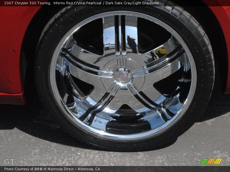 Inferno Red Crystal Pearlcoat / Dark Slate Gray/Light Graystone 2007 Chrysler 300 Touring