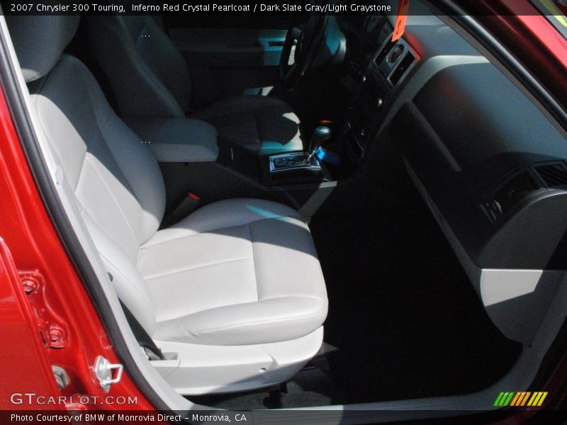 Inferno Red Crystal Pearlcoat / Dark Slate Gray/Light Graystone 2007 Chrysler 300 Touring