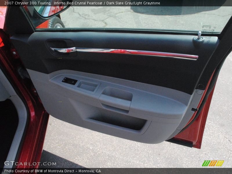 Inferno Red Crystal Pearlcoat / Dark Slate Gray/Light Graystone 2007 Chrysler 300 Touring
