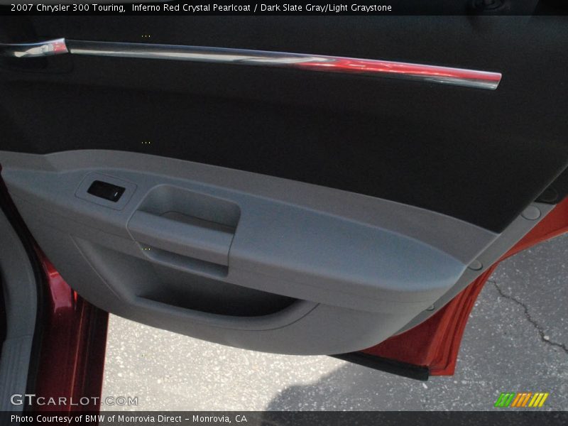 Inferno Red Crystal Pearlcoat / Dark Slate Gray/Light Graystone 2007 Chrysler 300 Touring