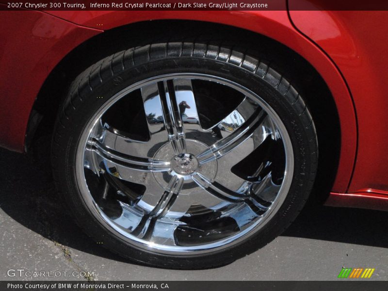 Inferno Red Crystal Pearlcoat / Dark Slate Gray/Light Graystone 2007 Chrysler 300 Touring