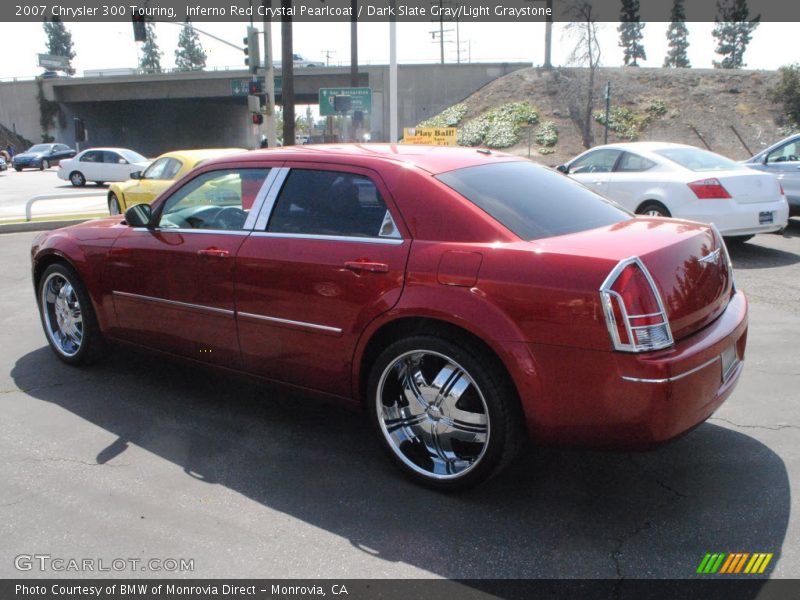 Inferno Red Crystal Pearlcoat / Dark Slate Gray/Light Graystone 2007 Chrysler 300 Touring