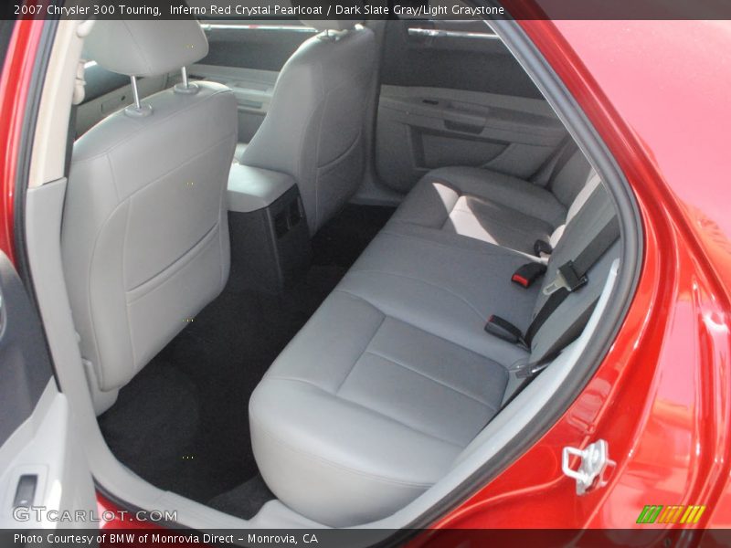 Inferno Red Crystal Pearlcoat / Dark Slate Gray/Light Graystone 2007 Chrysler 300 Touring