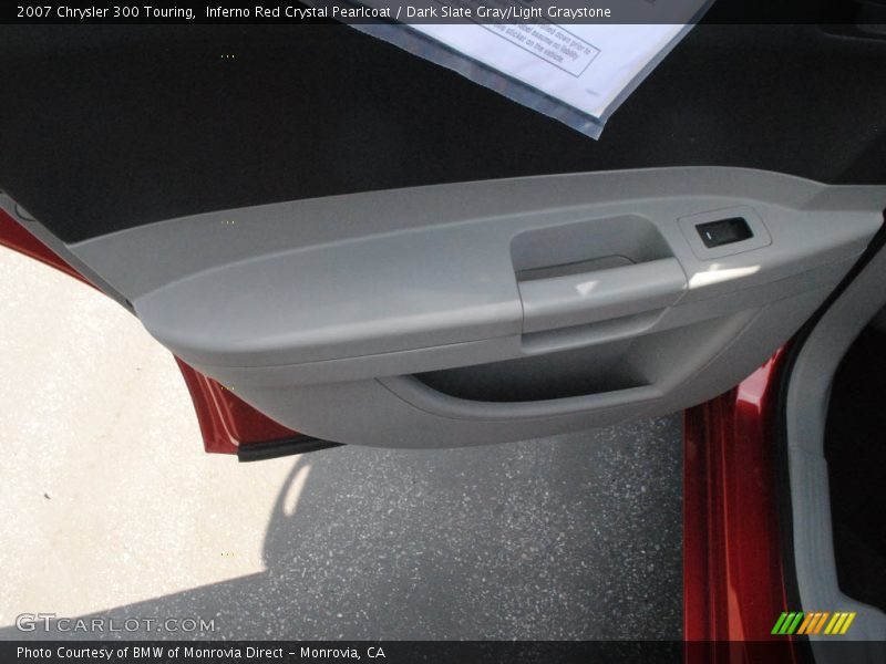 Inferno Red Crystal Pearlcoat / Dark Slate Gray/Light Graystone 2007 Chrysler 300 Touring