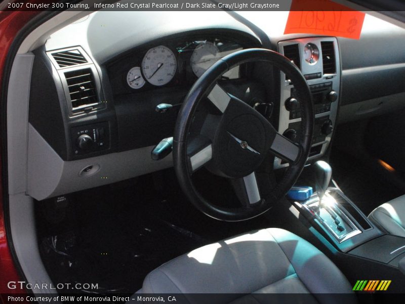 Inferno Red Crystal Pearlcoat / Dark Slate Gray/Light Graystone 2007 Chrysler 300 Touring