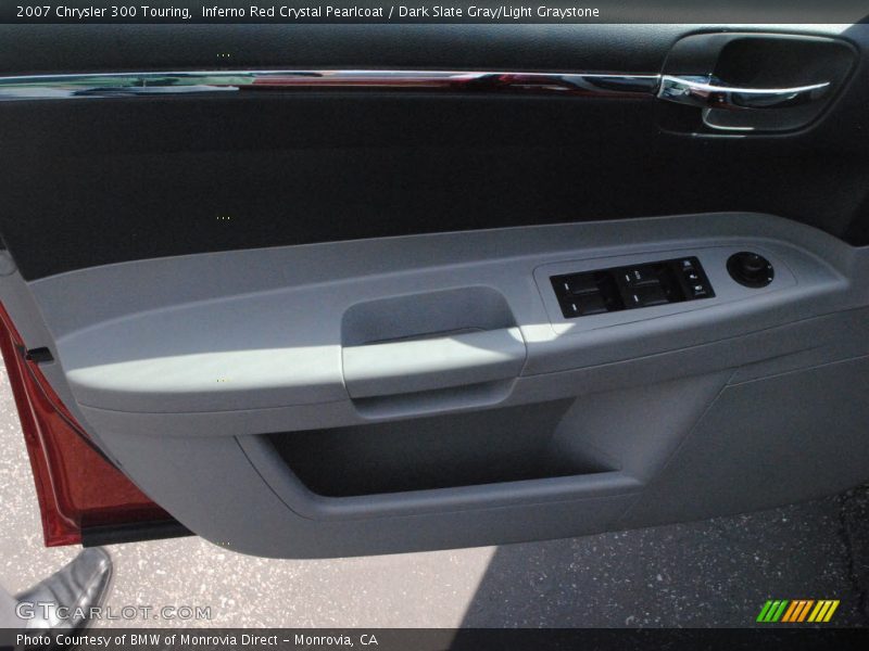 Inferno Red Crystal Pearlcoat / Dark Slate Gray/Light Graystone 2007 Chrysler 300 Touring