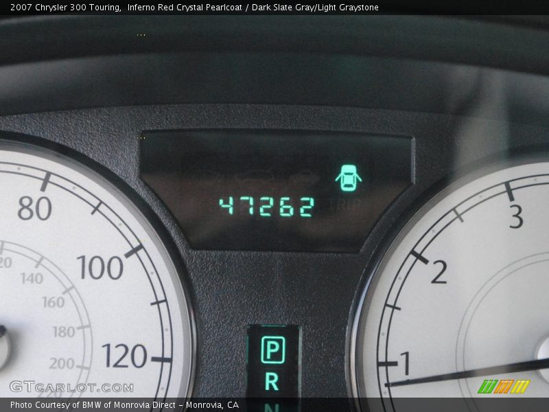 Inferno Red Crystal Pearlcoat / Dark Slate Gray/Light Graystone 2007 Chrysler 300 Touring
