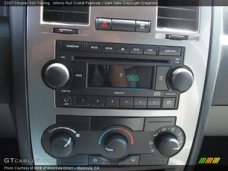 Inferno Red Crystal Pearlcoat / Dark Slate Gray/Light Graystone 2007 Chrysler 300 Touring