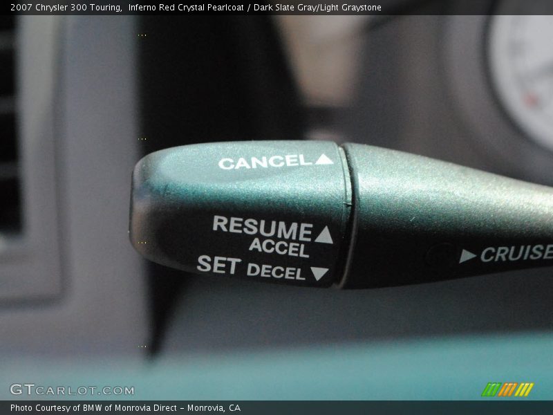 Inferno Red Crystal Pearlcoat / Dark Slate Gray/Light Graystone 2007 Chrysler 300 Touring