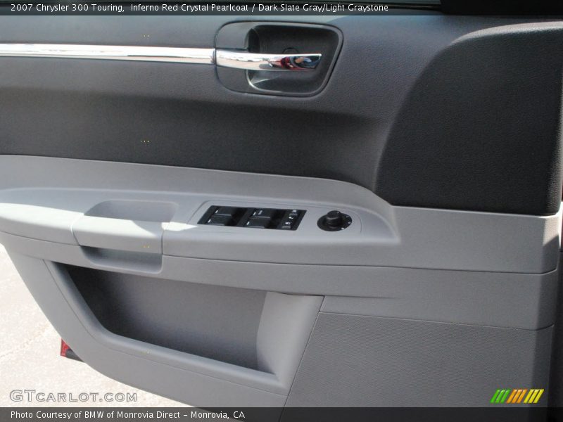 Inferno Red Crystal Pearlcoat / Dark Slate Gray/Light Graystone 2007 Chrysler 300 Touring