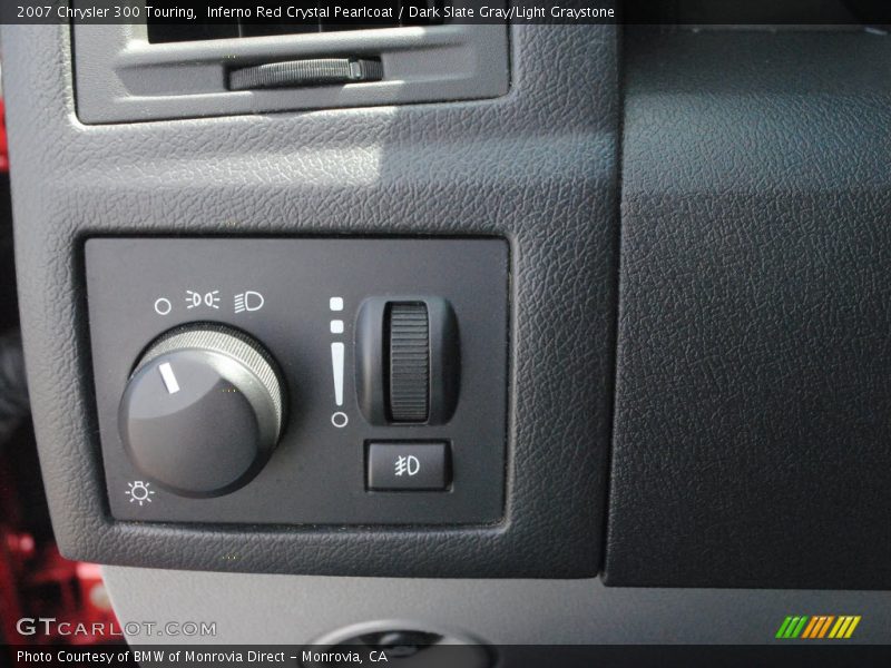 Inferno Red Crystal Pearlcoat / Dark Slate Gray/Light Graystone 2007 Chrysler 300 Touring