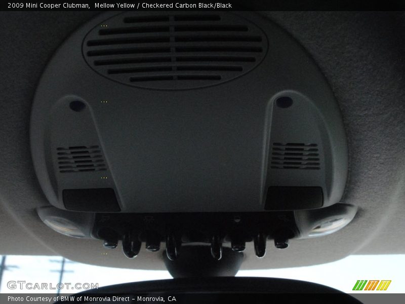 Mellow Yellow / Checkered Carbon Black/Black 2009 Mini Cooper Clubman