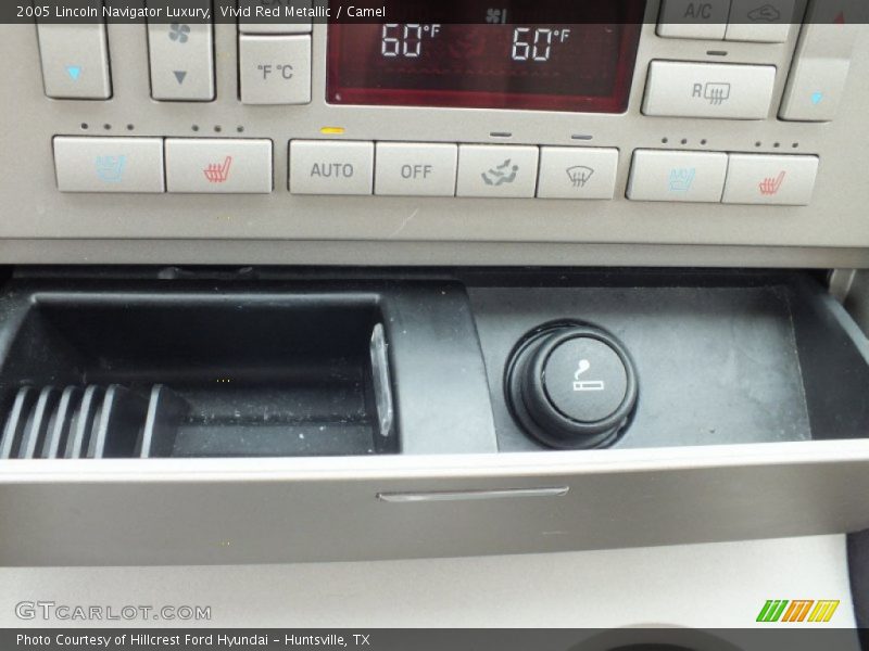 Vivid Red Metallic / Camel 2005 Lincoln Navigator Luxury