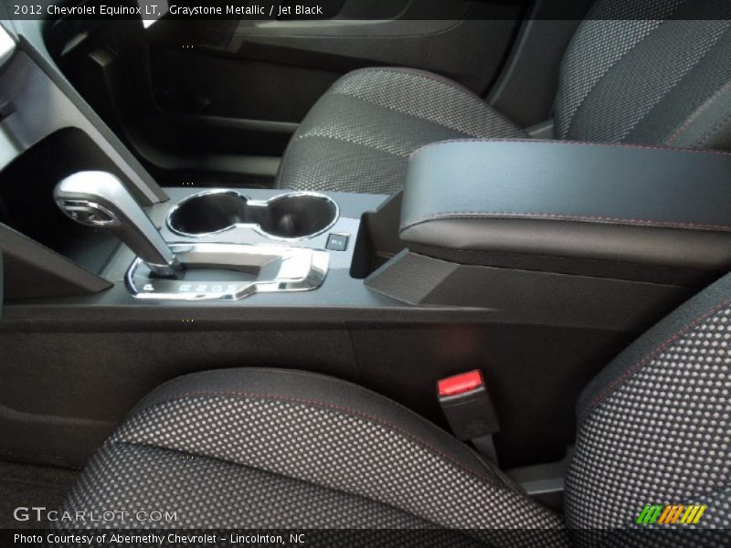 Graystone Metallic / Jet Black 2012 Chevrolet Equinox LT