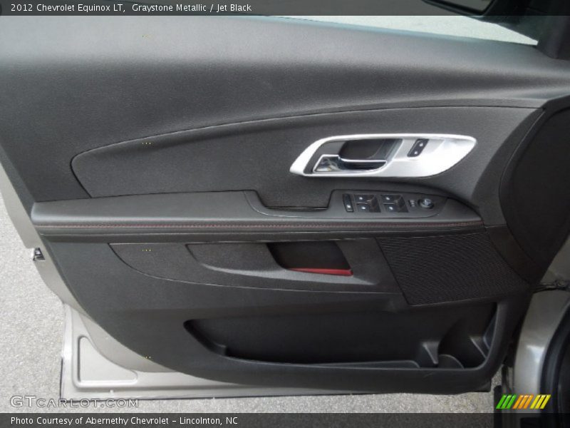 Graystone Metallic / Jet Black 2012 Chevrolet Equinox LT