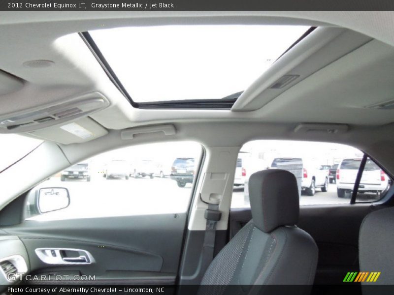 Graystone Metallic / Jet Black 2012 Chevrolet Equinox LT