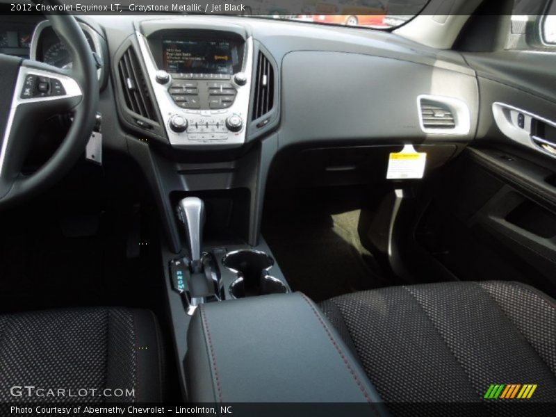 Graystone Metallic / Jet Black 2012 Chevrolet Equinox LT